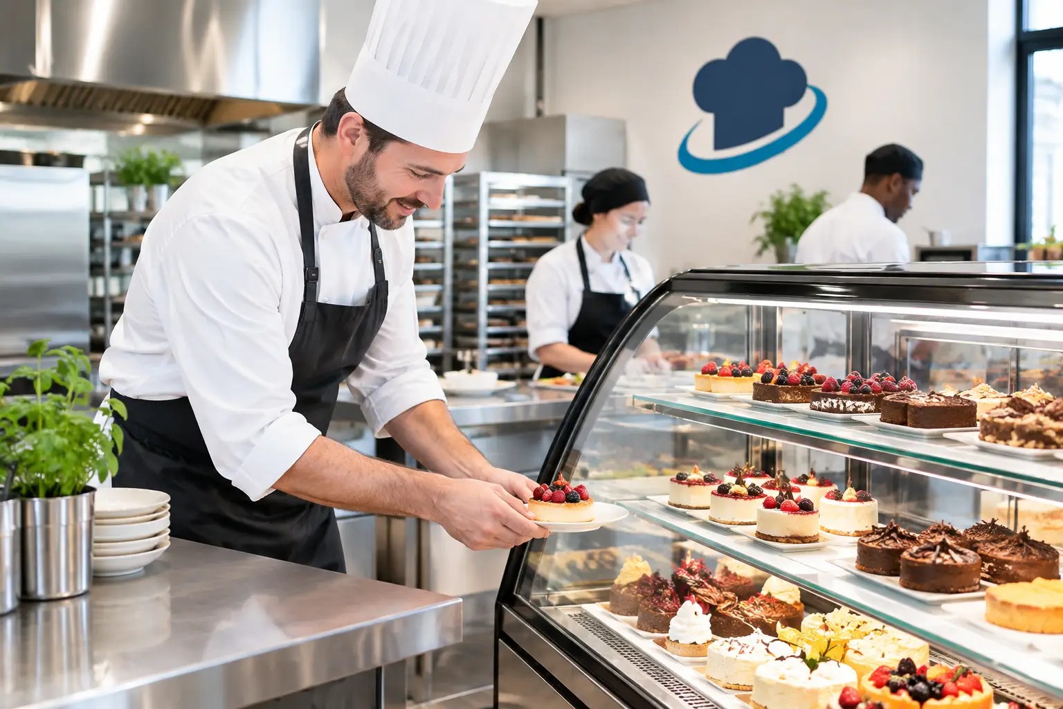 Cake Counters and Displays for Foodservice