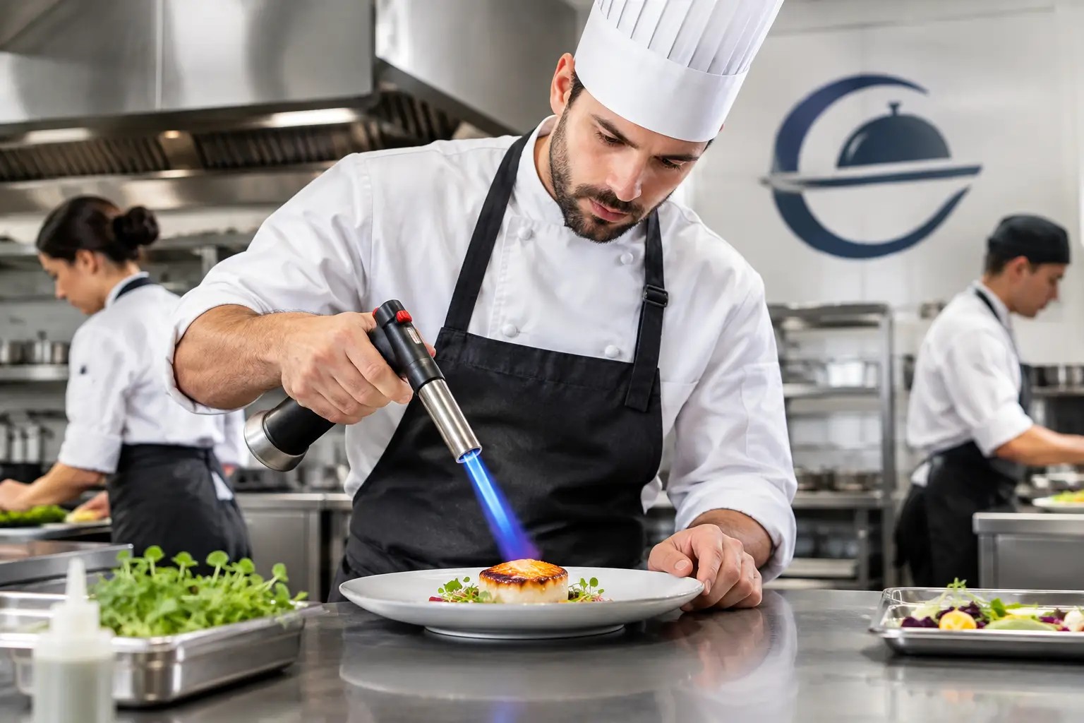 Chef Blow Torches for Fast, Precise Finishing