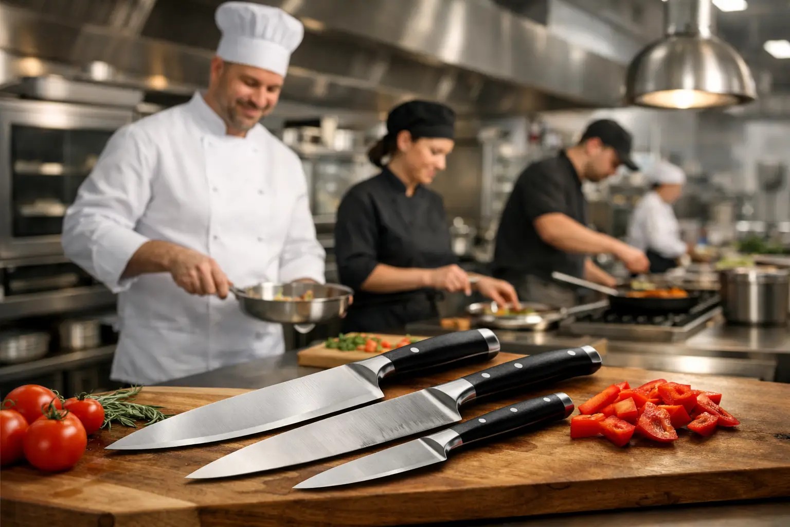 Chef Knives for Busy Commercial Kitchens