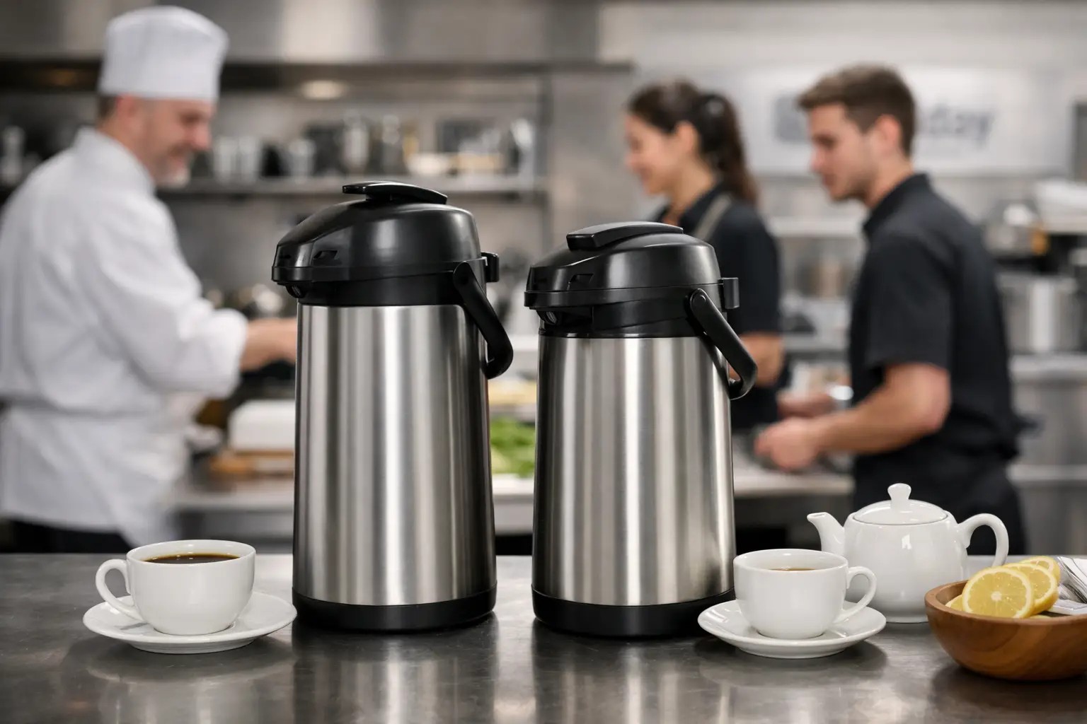 Choosing Airpots for Coffee and Tea Service