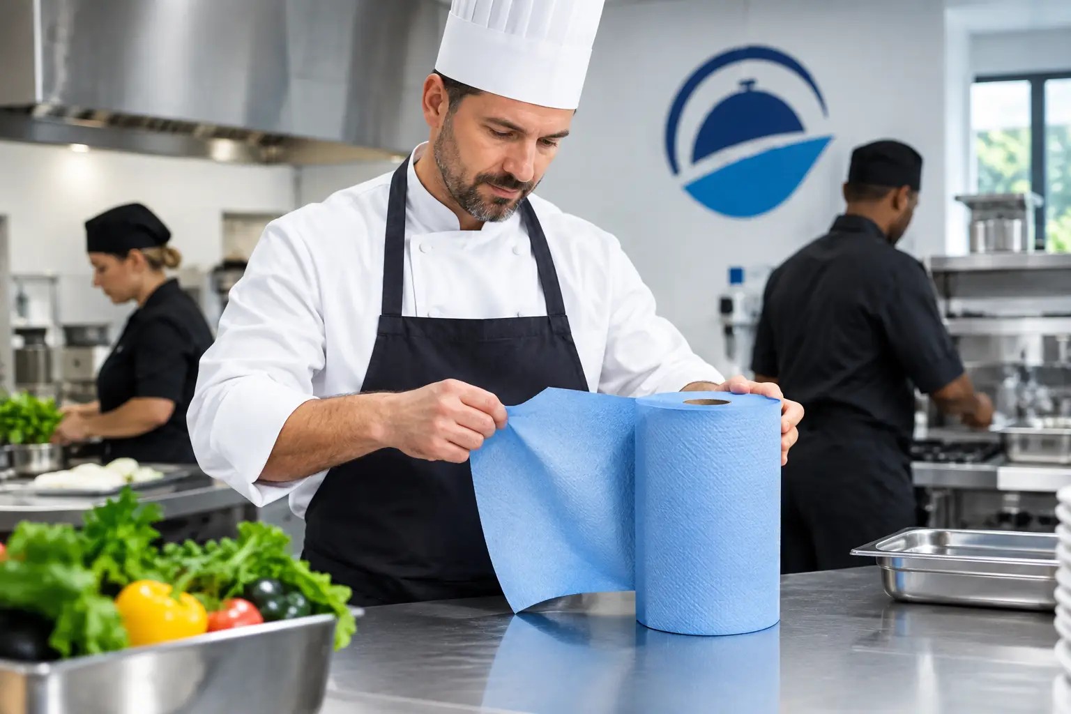 How to Choose Blue Roll for Catering Teams