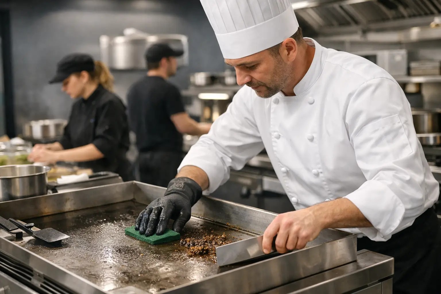How to Clean Commercial Griddles Properly