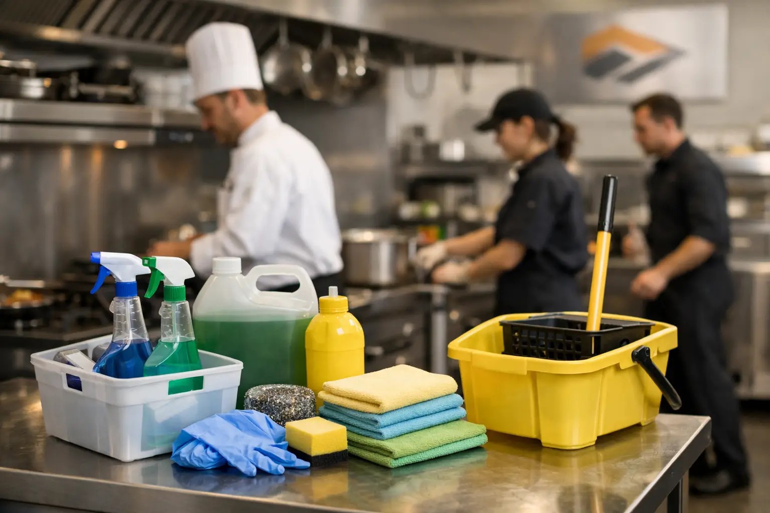 How to Stock Restaurant Cleaning Supplies