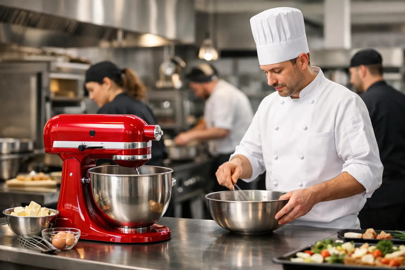 KitchenAid Mixers for Busy Commercial Kitchens