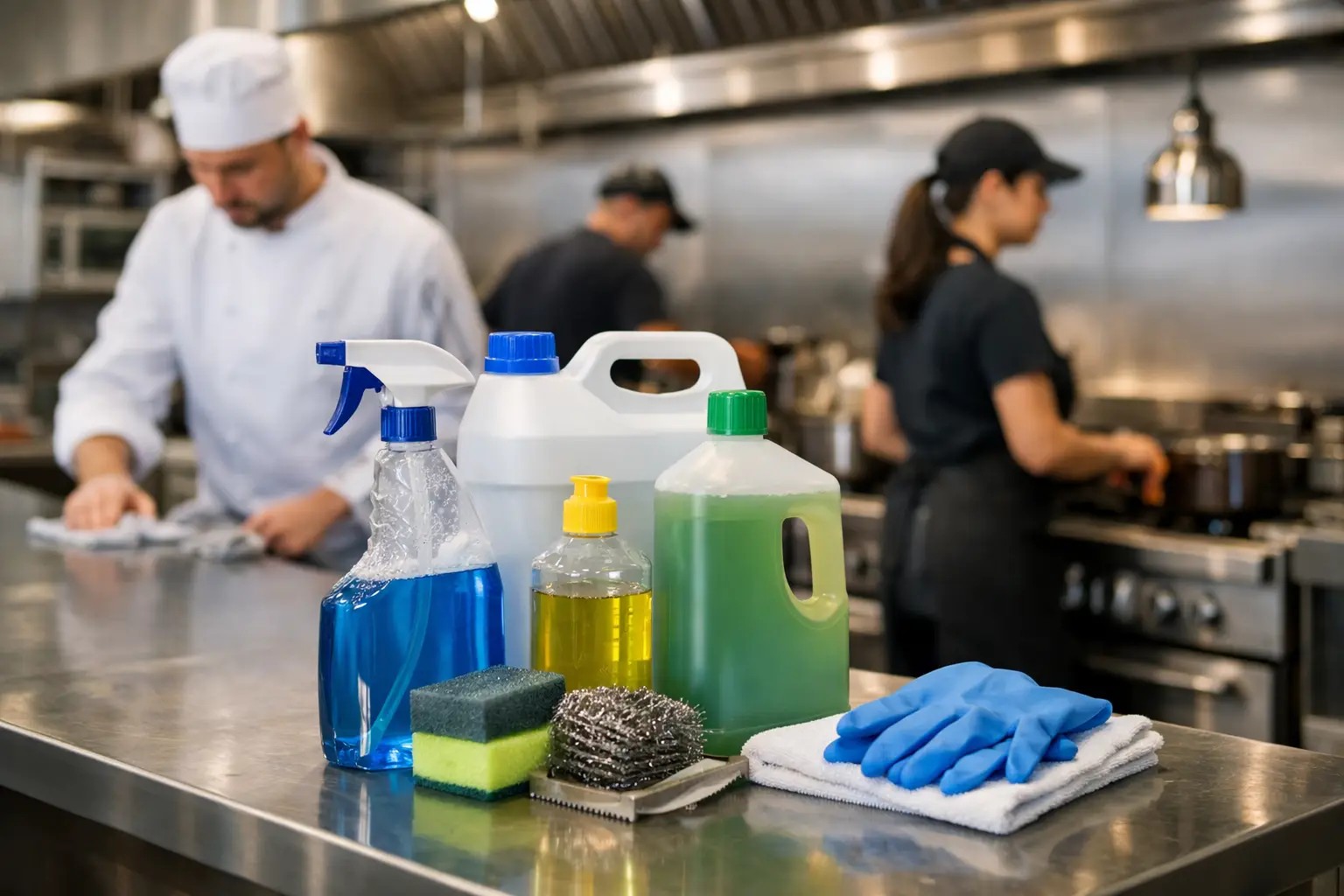 Restaurant Cleaning Chemicals Guide for UK Kitchens
