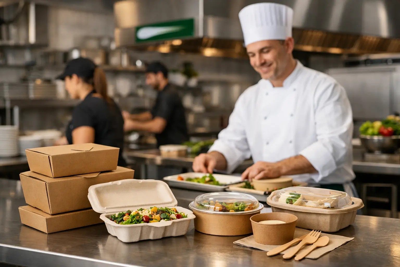 Sustainable Catering Packaging Trends for UK Foodservice