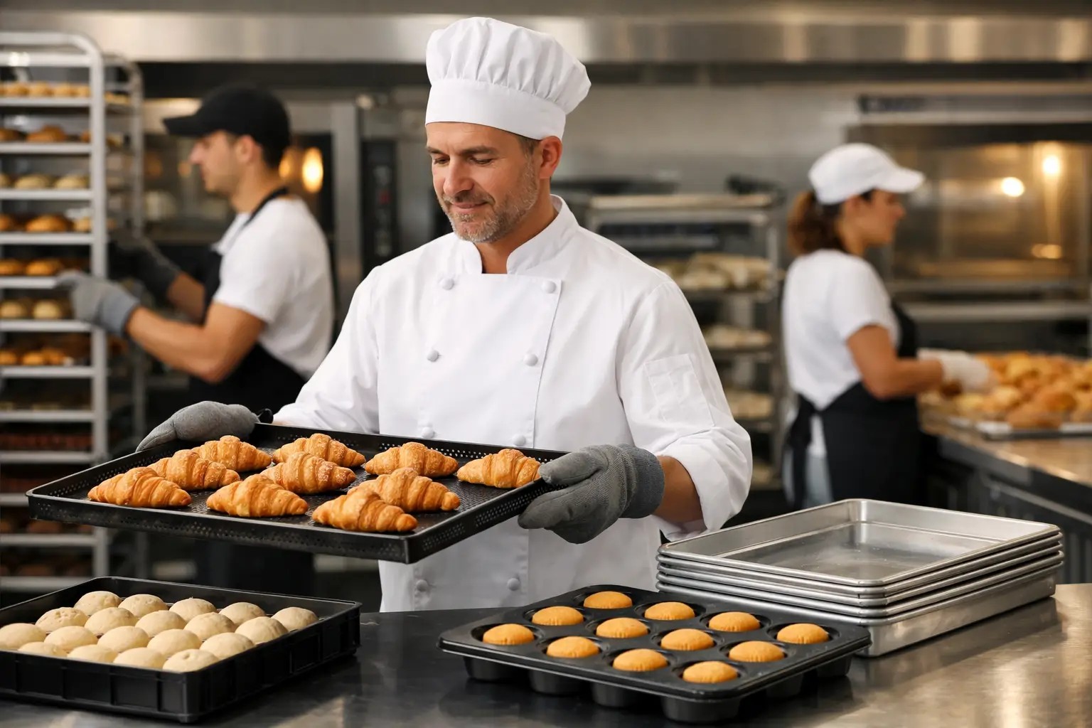 Trays for Bakery Production That Work Hard